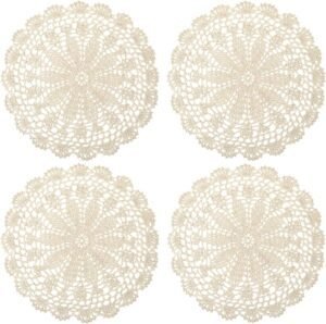 Crochet Table Mat 4 Pcs set